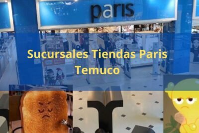 Sucursales Tiendas Paris Temuco